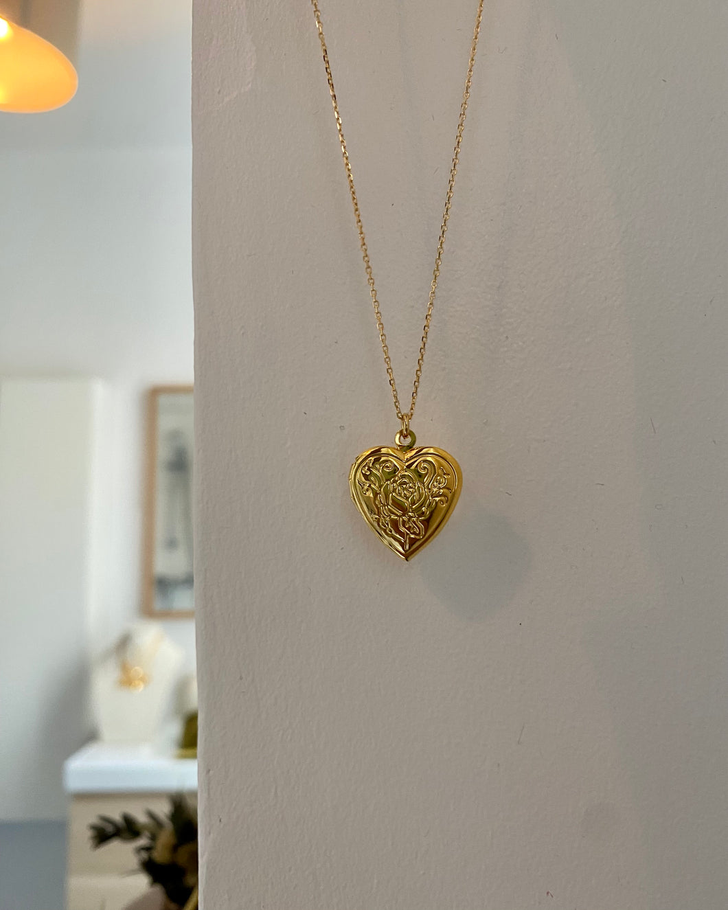 Collier Coeur locket