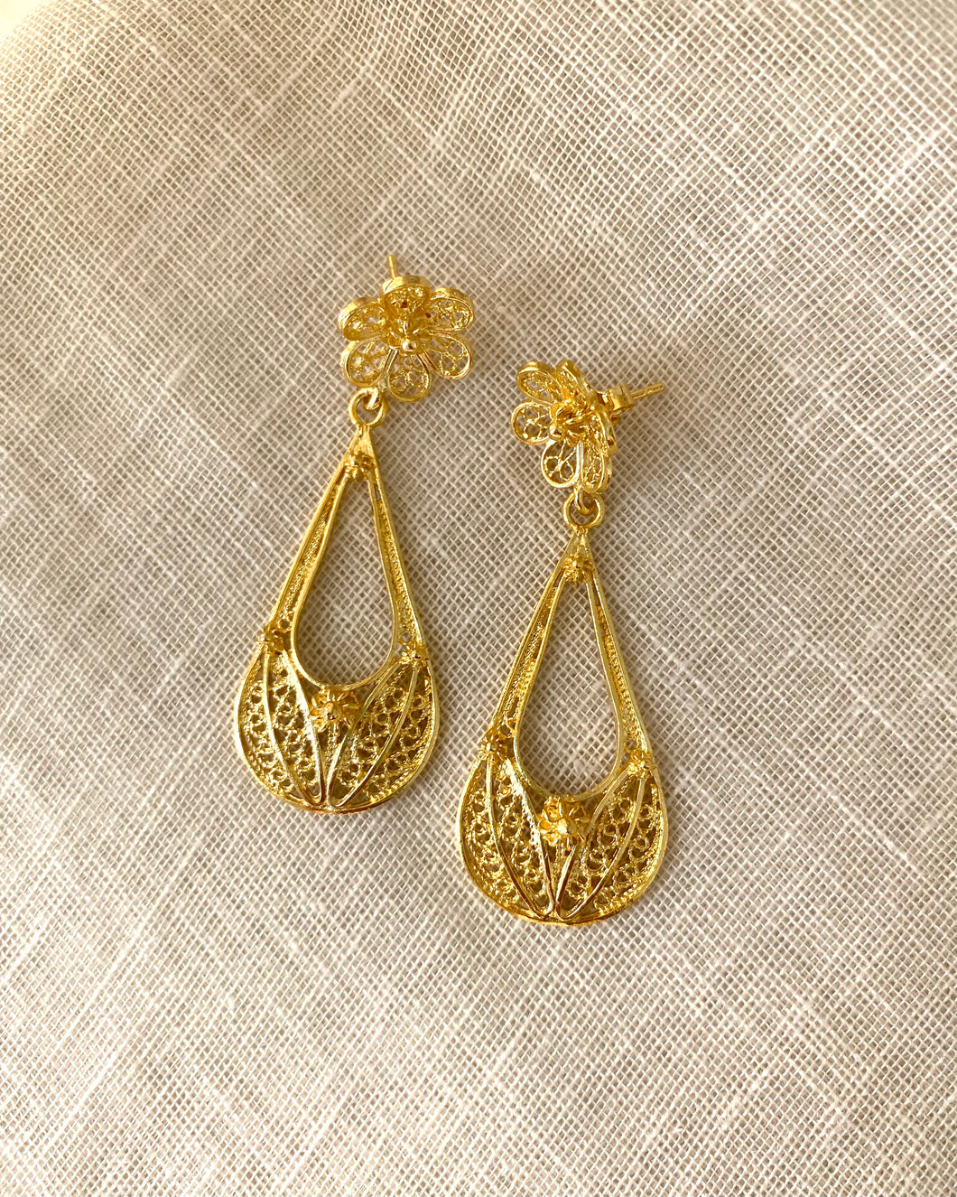 Boucles d’Oreilles Fées vintage