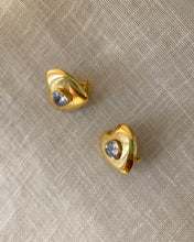 Load image into Gallery viewer, Boucles d’Oreilles heart vintage
