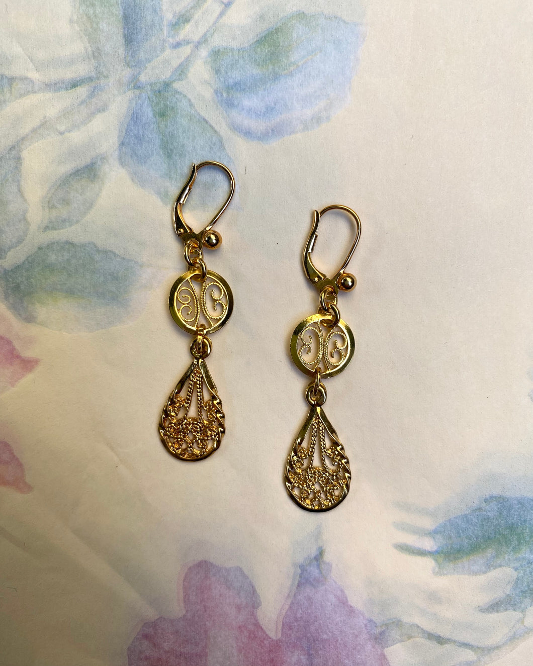 Boucles d’Oreilles Carole vintage