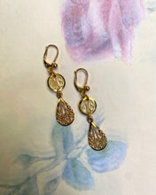 Charger l&#39;image dans la galerie, Boucles d’Oreilles Carole vintage
