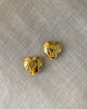 Load image into Gallery viewer, Boucles d’Oreilles heart vintage
