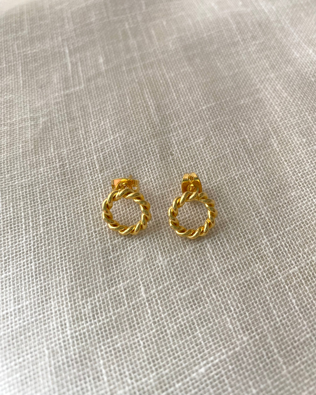 Boucles d’Oreilles mini torsadées