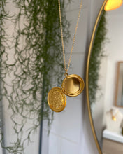 Load image into Gallery viewer, Collier Rond locket
