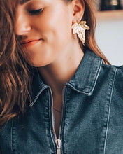 Load image into Gallery viewer, Ivy Leaf Earrings
